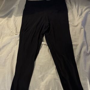 Aerie Black High-Waisted Leggings